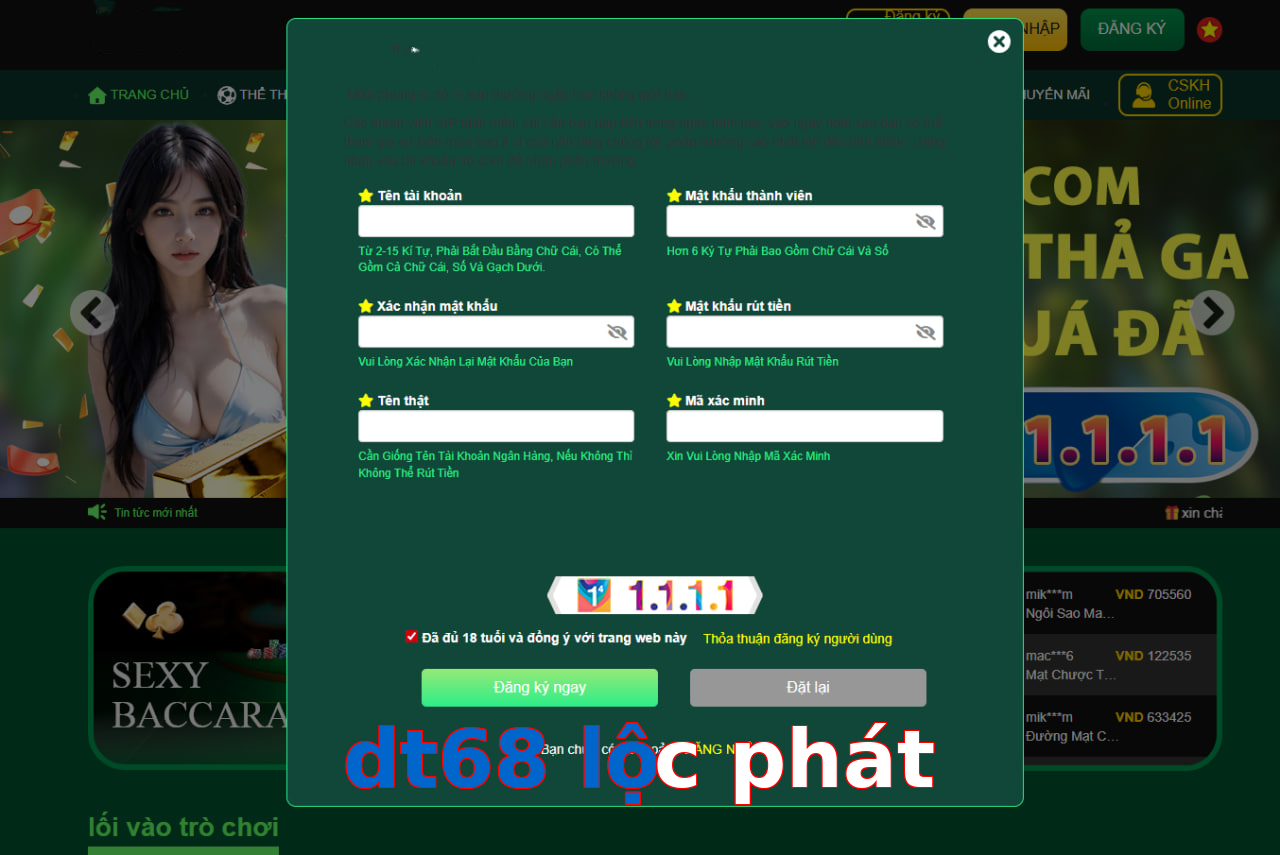dt68 lộc phát